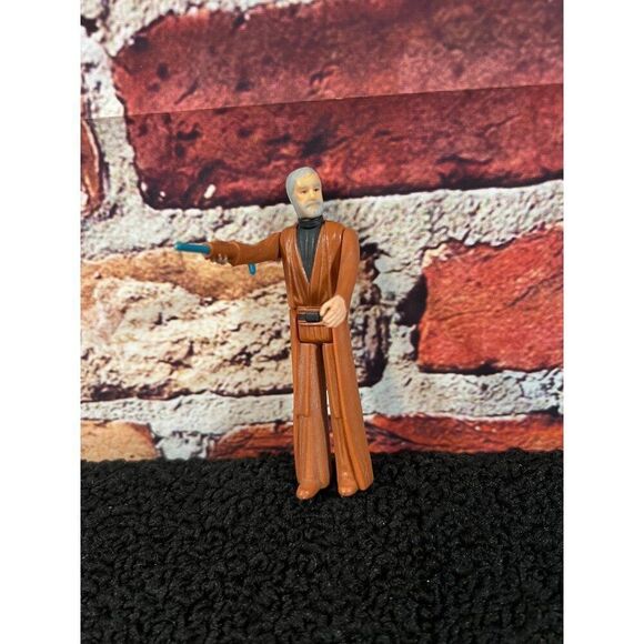 Vintage 1977 Kenner Star Wars Obi-Wan Kenobi Action Figure With Lightsaber - Picture 1 of 3